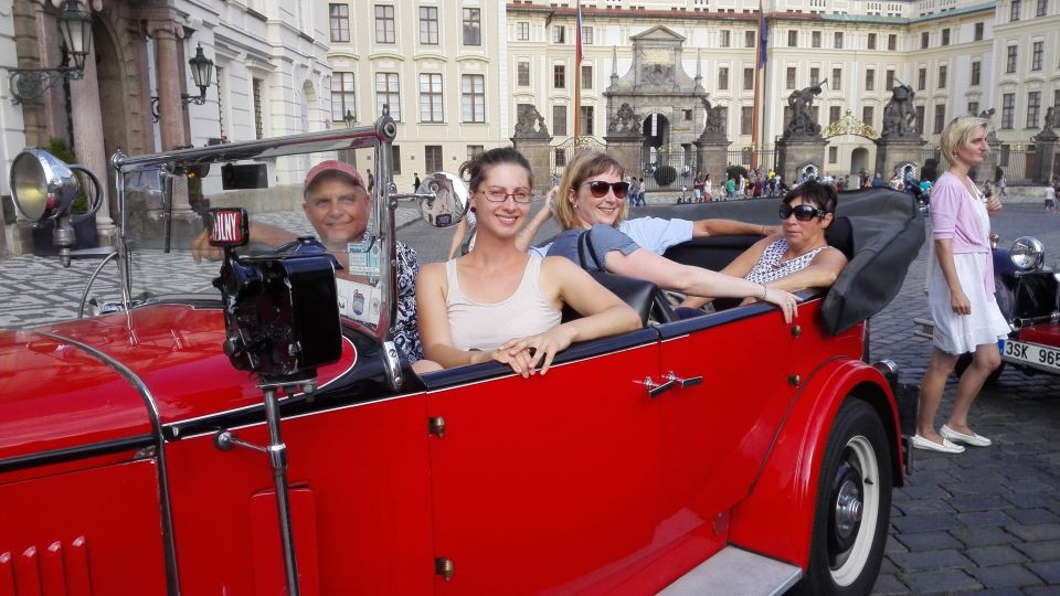 Prague: Vintage Car Ride and Walking Tour - Location and Accessibility