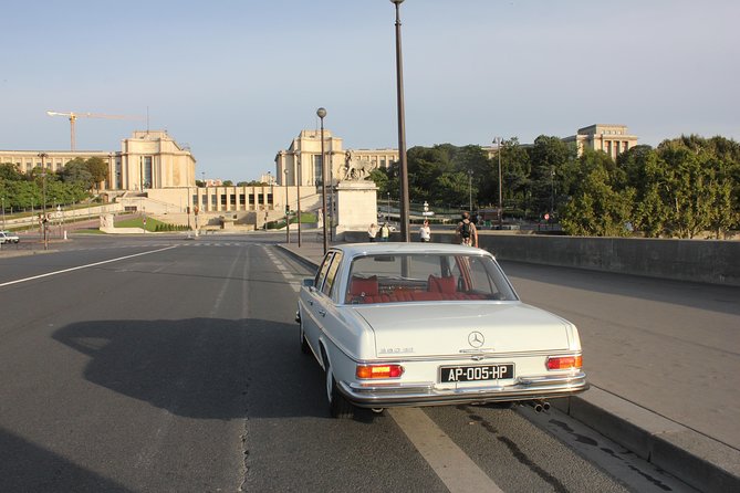 Private Paris Guided Tour by Classic 1970 Mercedes S Class - Directions