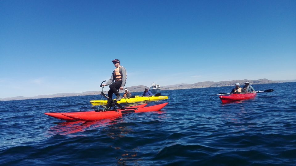 Puno: Water Bike to Uros Island at Lake Titicaca - Pick-Up and Briefing