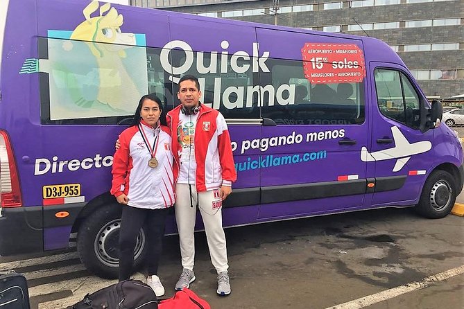 Quickllama: Door-To-Door Transfer From Lima Airport to Miraflores - Assistance Available