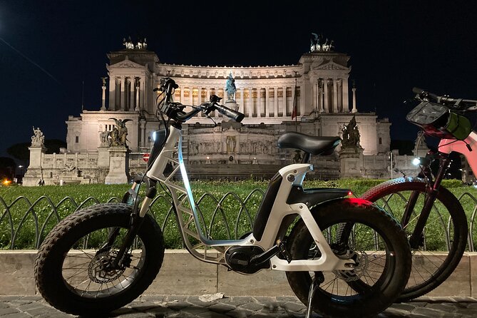 Rome by Night E-Bike Tour With Pizza Option - Common questions