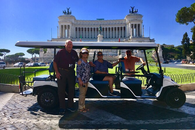 Rome in Golf Cart 4 Hours the Very Best - Common questions