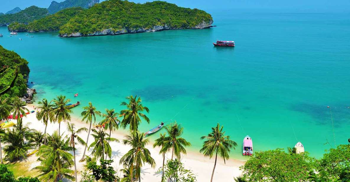 Samui: Angthong Marine Park Boat Tour W/ Transfer and Meals - Additional Information