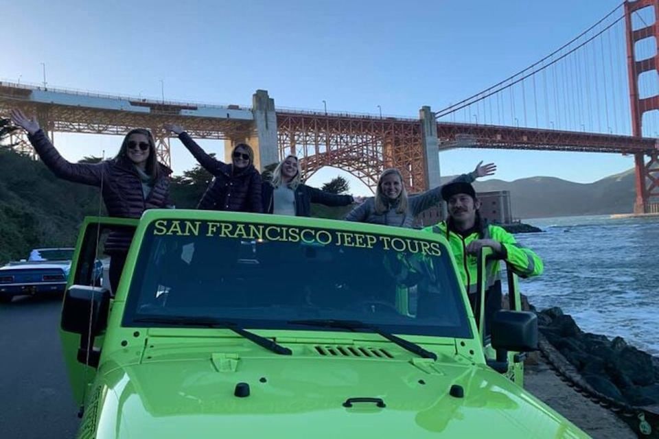 San Francisco: 2-Hour Private Jeep Tour at Night - Common questions