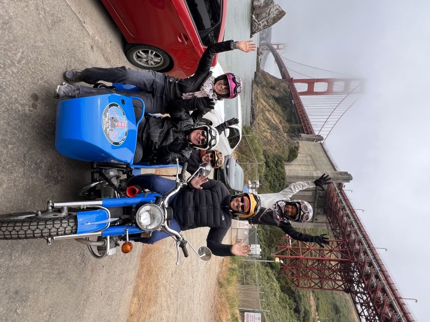 San Francisco: Rides by Me Classic Sidecar Tours - Common questions