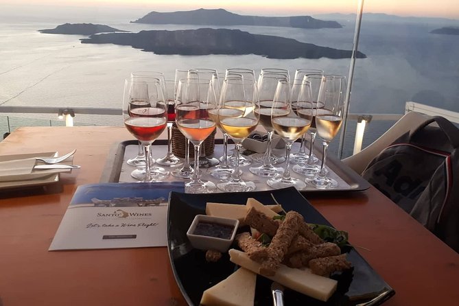 Santorini Highlights& Wine Tasting Private Tour - Private Transportation