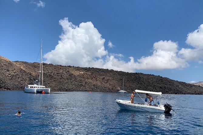 Santorini: License Free - Boat Rental "AELIA" - Booking Details