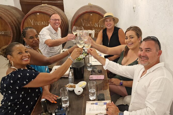 Santorini Wine Tasting and History Small Group Tour - Common questions