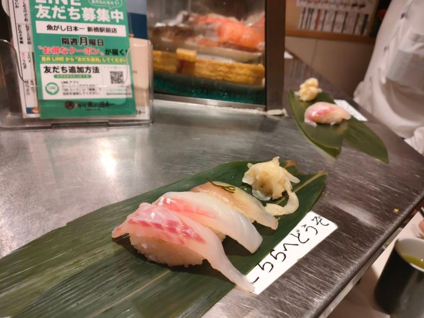 Shimbashi Walking Food Tour With a Local Guide in Tokyo - Inclusions and Amenities Provided