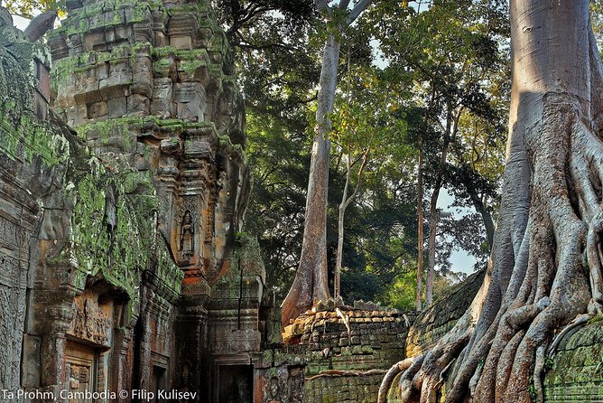 Small-Group Explore Angkor Wat Sunrise Tour With Guide From Siem Reap - Enjoying the Sunrise at Angkor Wat