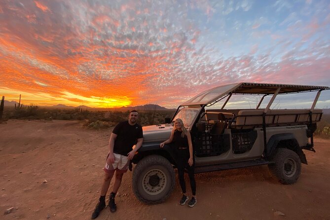 Sonoran Desert Jeep Tour at Sunset - Common questions