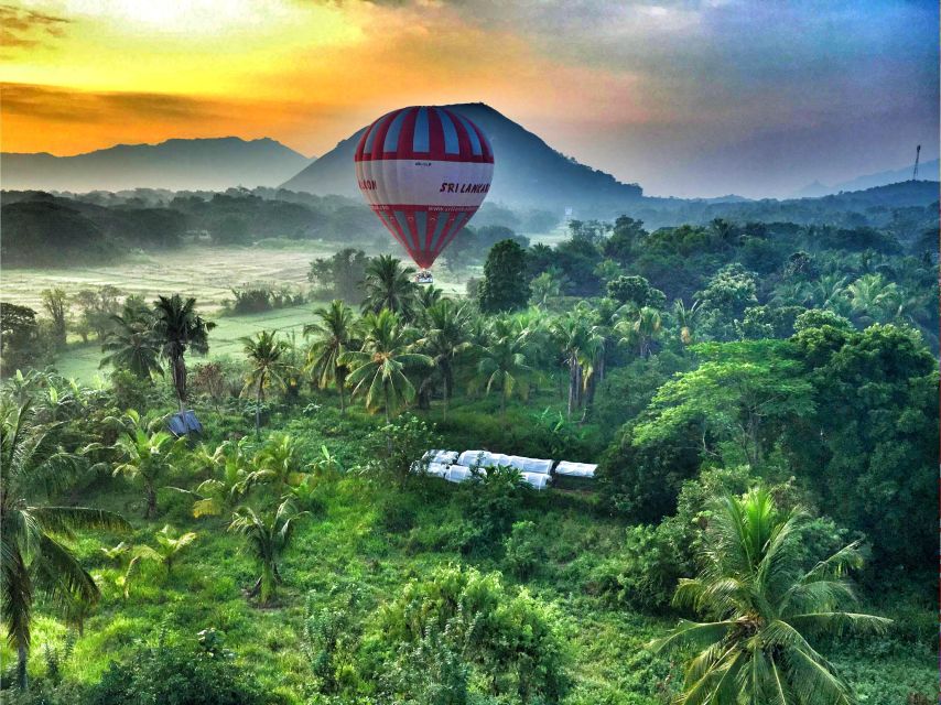 Sri Lanka Hot Air Balloon Ride - Booking Information and Pricing