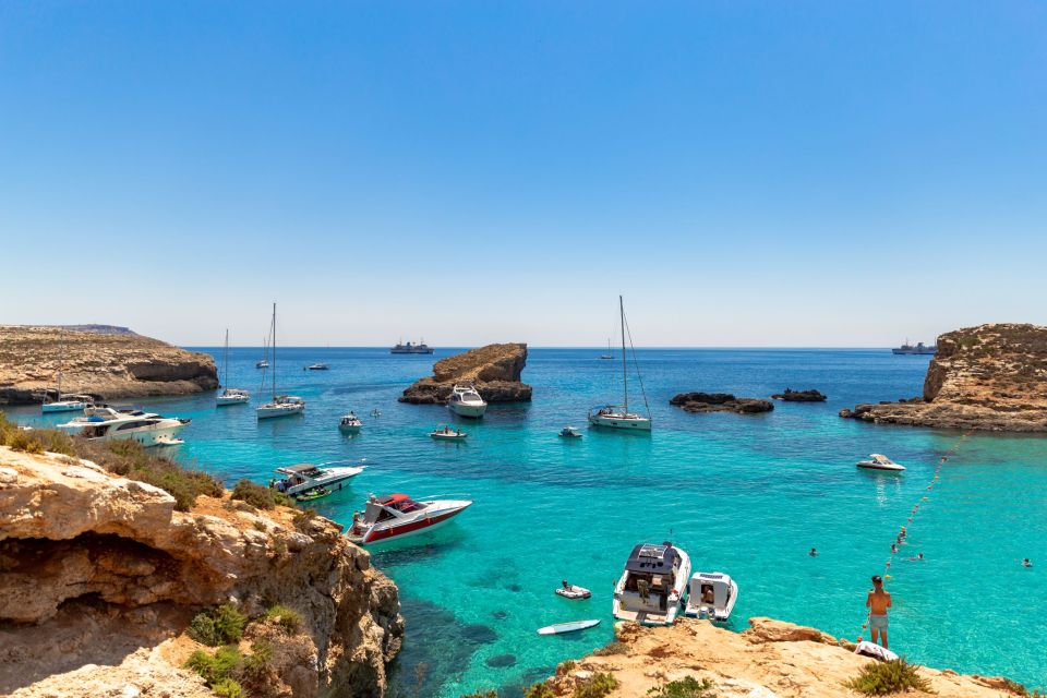 St Paul's Bay: Comino, Blue Lagoon, Gozo, & Caves Boat Tour - Activity Inclusions