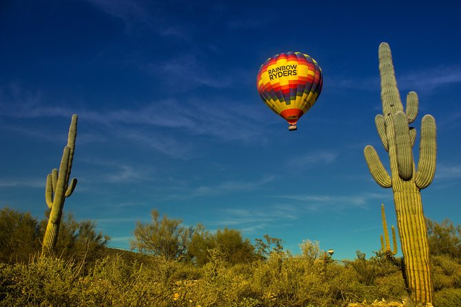 Sunset Hot Air Balloon Ride Over Phoenix - Learn About the Sonoran Desert