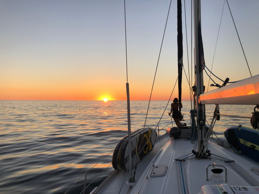 Sunset on a Luxury Sailing Yacht - Lagos - Algarve - Last Words