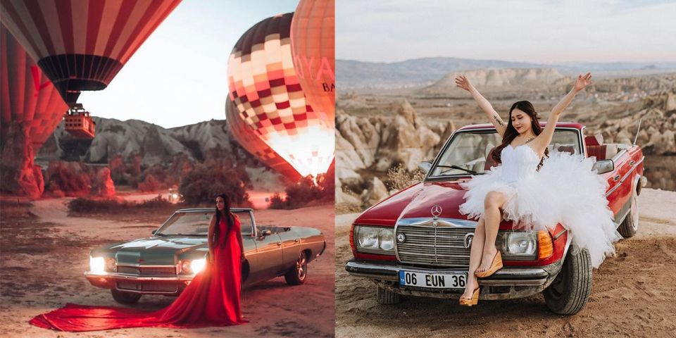 Taking Photos With a Classic Car in Cappadocia - Common questions