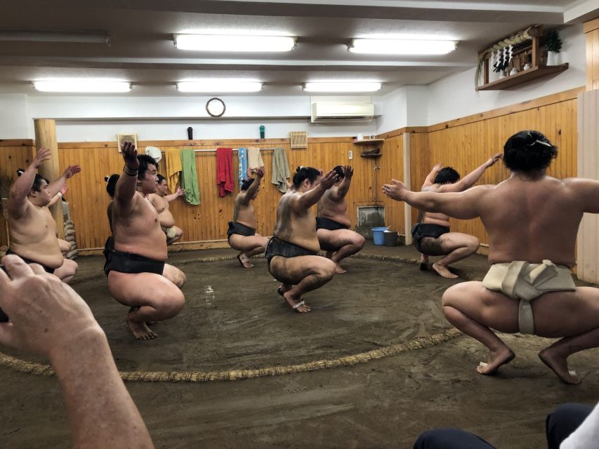 Tokyo: Sumo Wrestling Morning Practice With Live Commentary - Directions