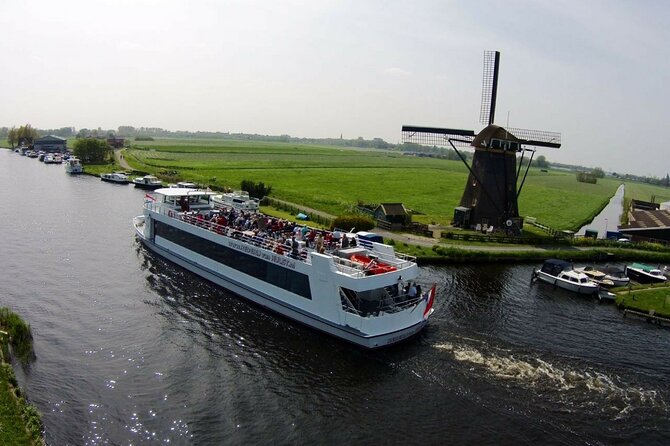 Tour to Keukenhof, Tulip Farm and Windmill Cruise From Amsterdam - Windmill Cruise