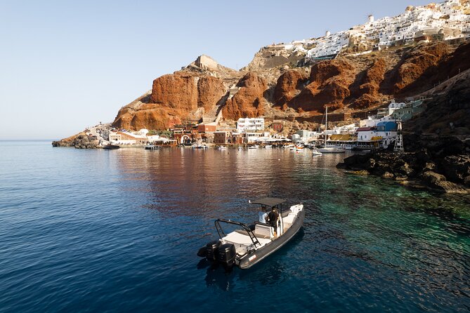 Unique Half-Day Private Motor Boat Cruise in Santorini - Transparent Pricing and Inclusions