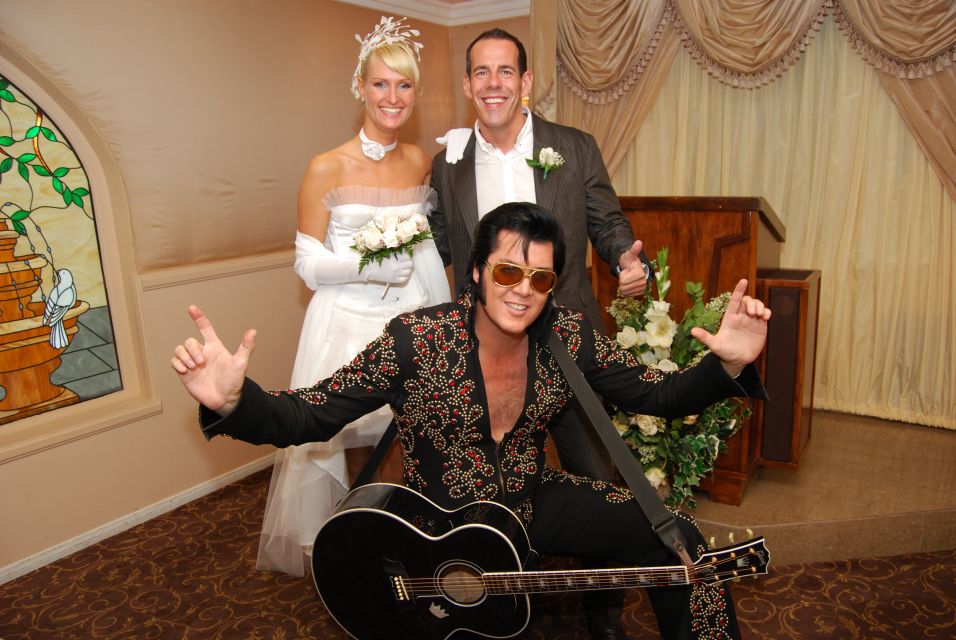 Vegas: Elvis-Themed Graceland Chapel Wedding or Vow Renewal - Review Summary