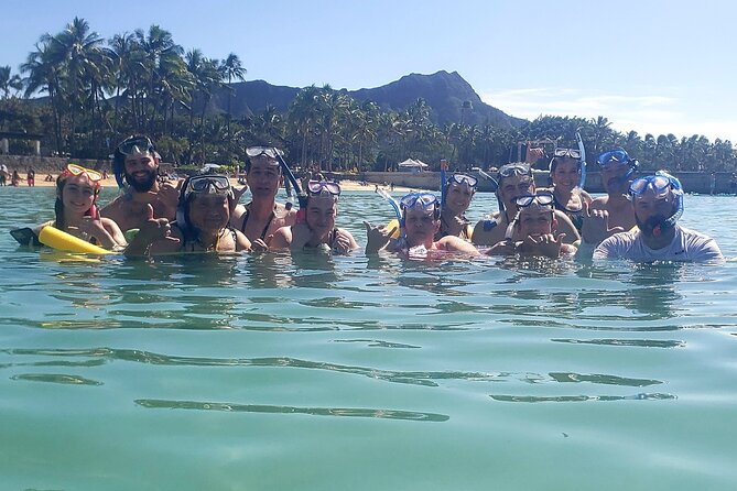 Waikiki Snorkeling. Free Pictures and Video! Shallow. Many Fish! - Meeting Point Details