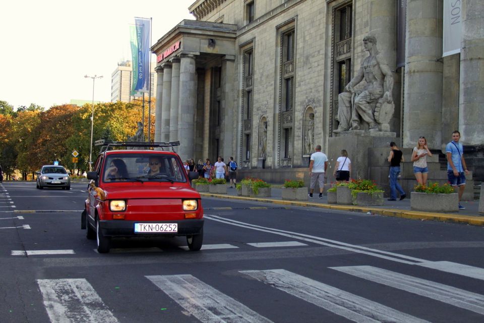 Warsaw: Communist History Self-Driving Tour - Location Information