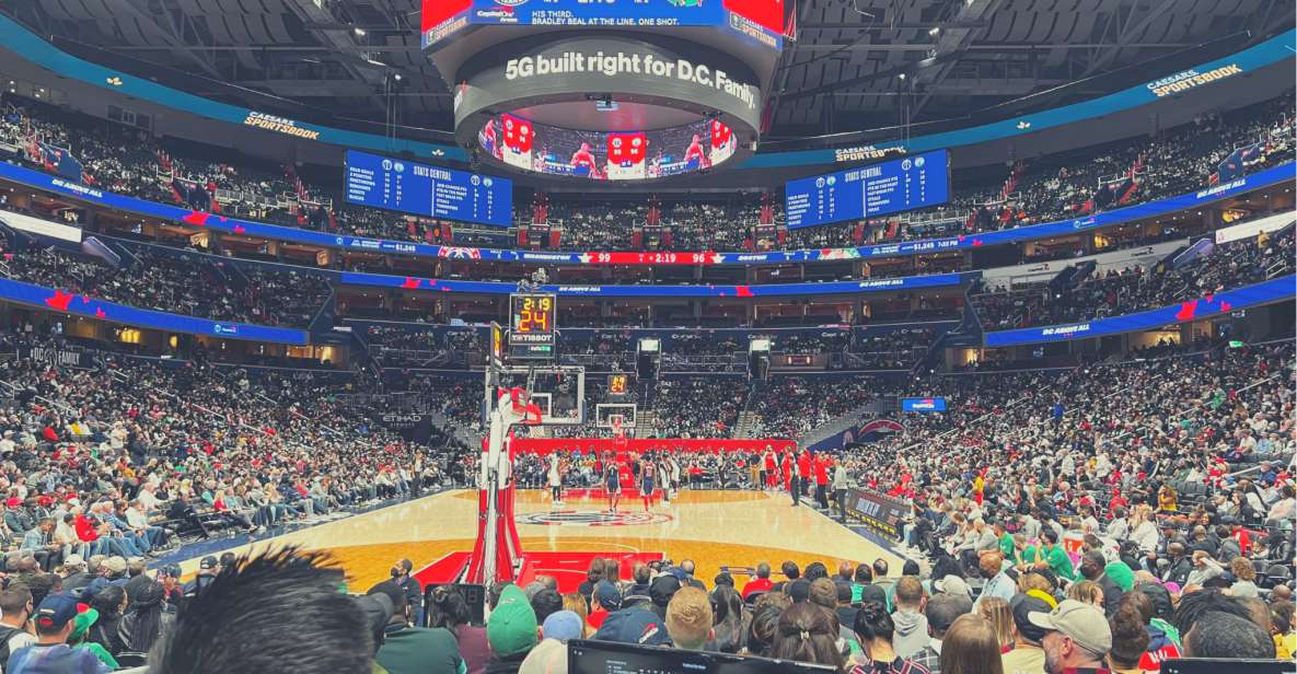 Washington D.C.: Washington Wizards Basketball Game Ticket - Logistics and Details