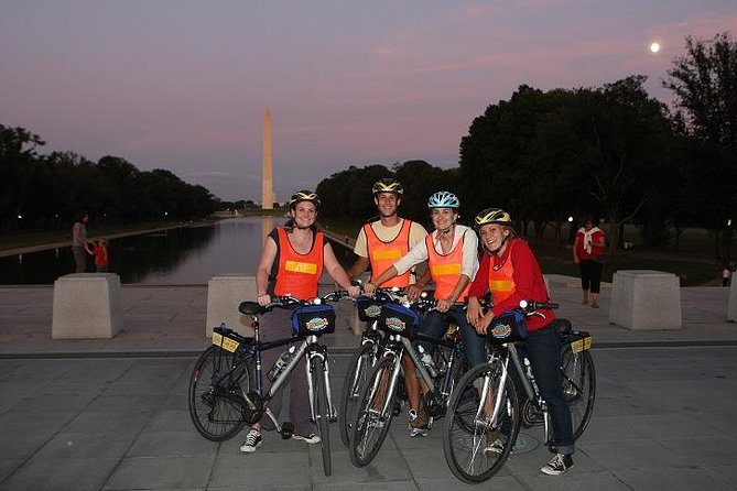 Washington DC Sites at Night Bike Tour - Tour Highlights