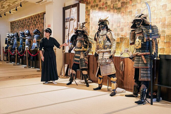 Wear Samurai Armor at SAMURAI NINJA MUSEUM TOKYO With Experience - Samurai Armor Experience Overview