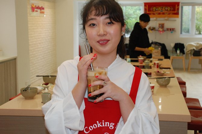 Xiao Long Bao, Chicken Vermicelli With Mushroom and Sesame Oil, Tofu Strips Salad, Bubble Milk Tea. - Serving Suggestions for Chicken Vermicelli