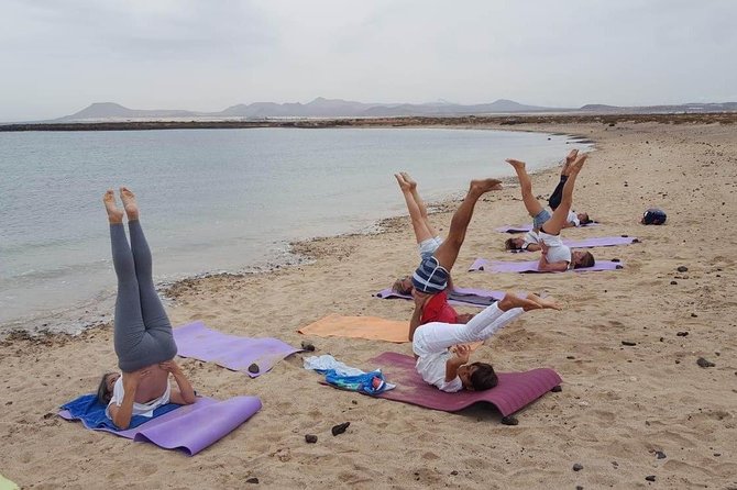 Yoga at Lobos Island From Corralejo, Fuerteventura - Common questions