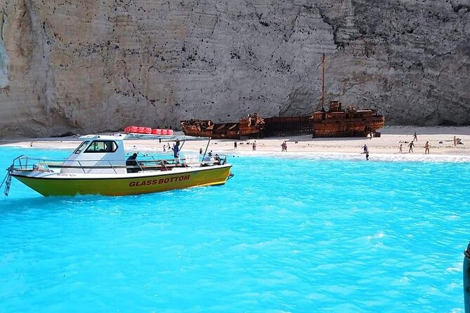 Zakynthos Half Day Tour Shipwreck Beach Blue Caves by Small Boat - Tour Highlights