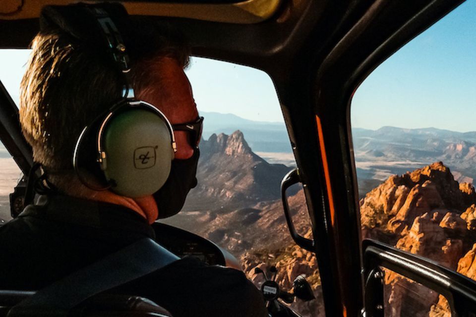 Zion National Park and Canaan Cliffs: Helicopter Tour - Safety Precautions