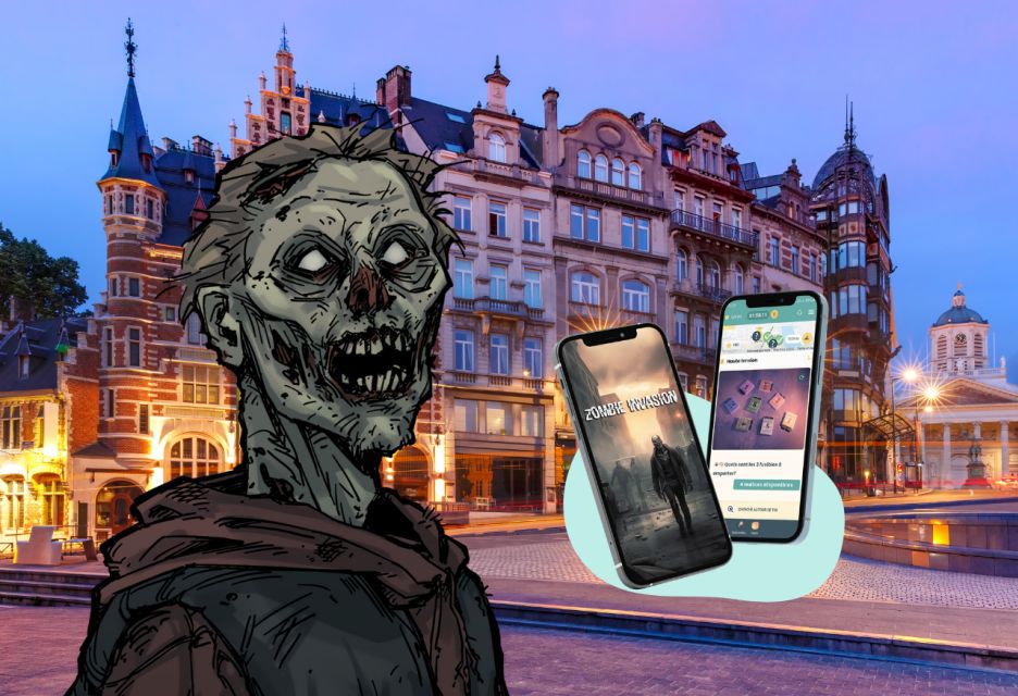 Zombie Invasion" Brussels : Outdoor Escape Game - Cancellation Policy