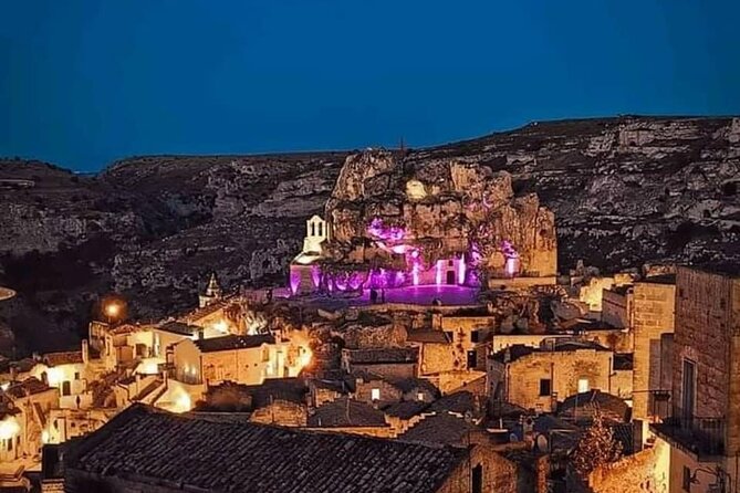 2h Night Walking Tour With Guide and Entrance Fees in Matera - Pricing Information