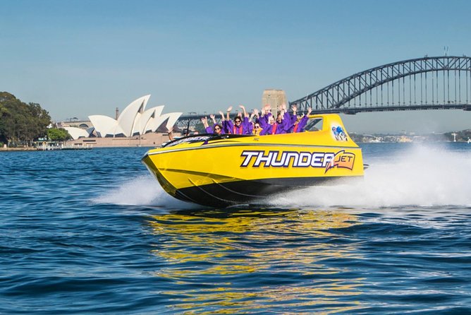 30-Minute Sydney Harbour Jet Boat Ride: Thunder Twist - Directions and Refunds