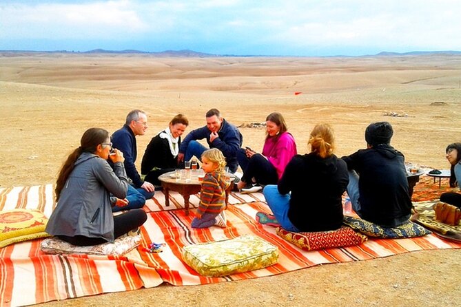 Agafay Desert Sunset, Camel Ride and Dinner From Marrakech - Pickup and Drop-off Information