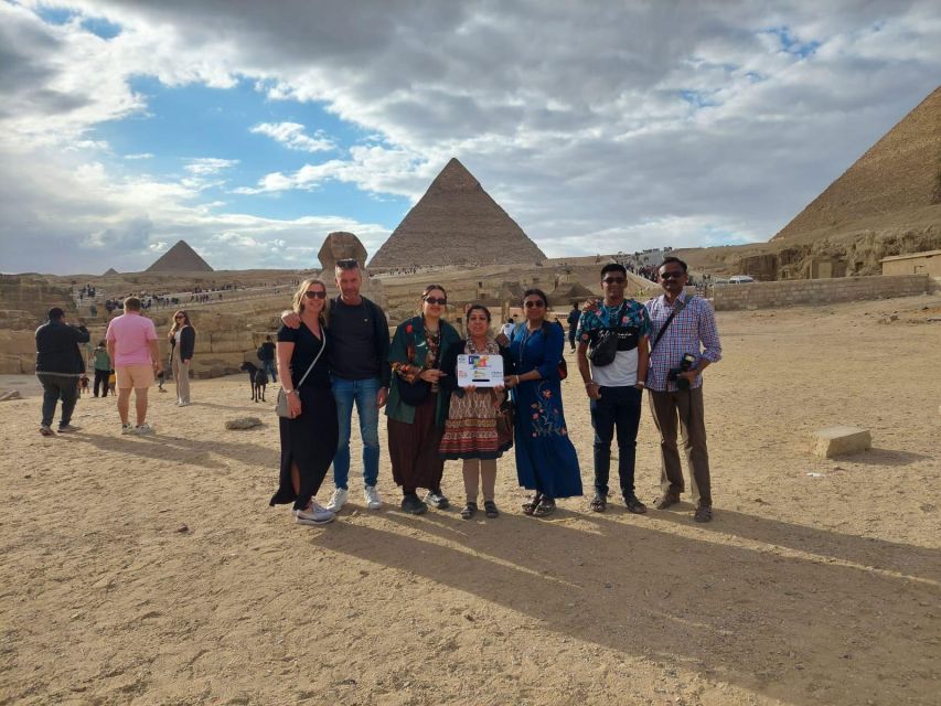 All-Inclusive Trip Pyramids, Sphinx, Camel Riding & Museum - Common questions