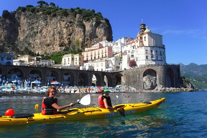 Amalfi Coast Kayak Tour Along Arches, Beaches and Sea Caves - Challenges and Recommendations