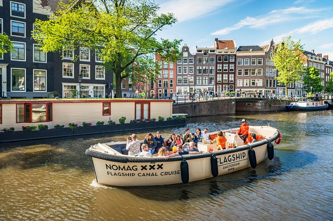 Amsterdam Canal Cruise With Live Guide and Onboard Bar - Key Directions for Canal Cruise Participants