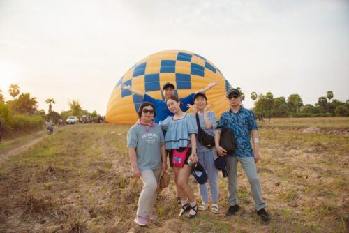 Angkor Stunning Hot Air Balloon - Directions