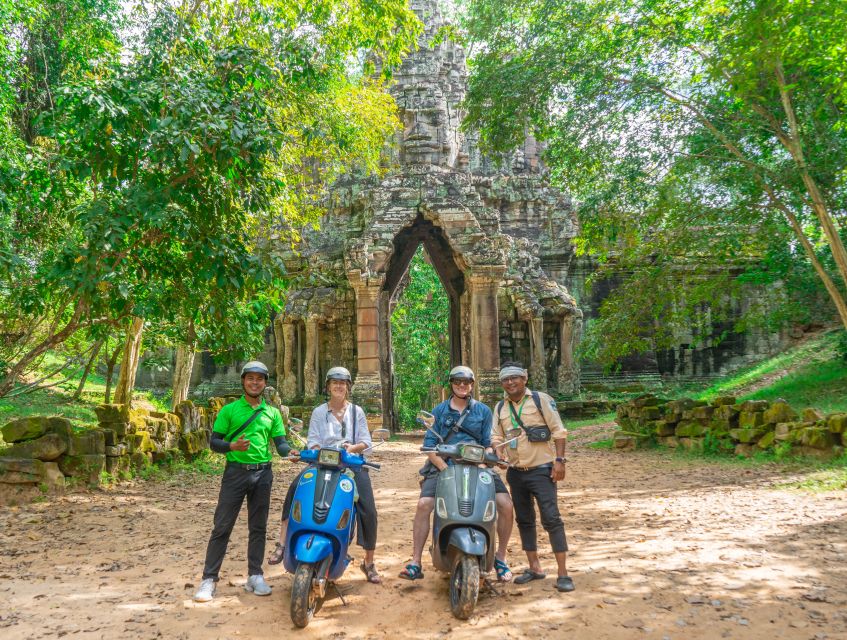 Angkor Wat: Guided Vespa Tour Inclusive Lunch at Local House - Free Cancellation Policy