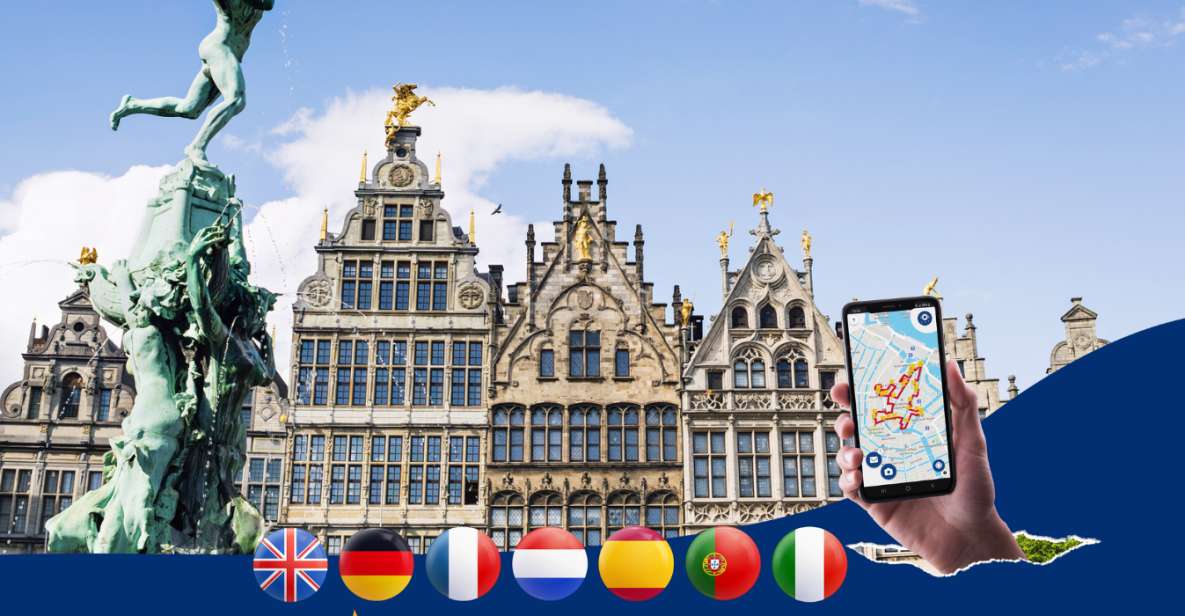 Antwerp: Walking Tour With Audio Guide on App - Directions