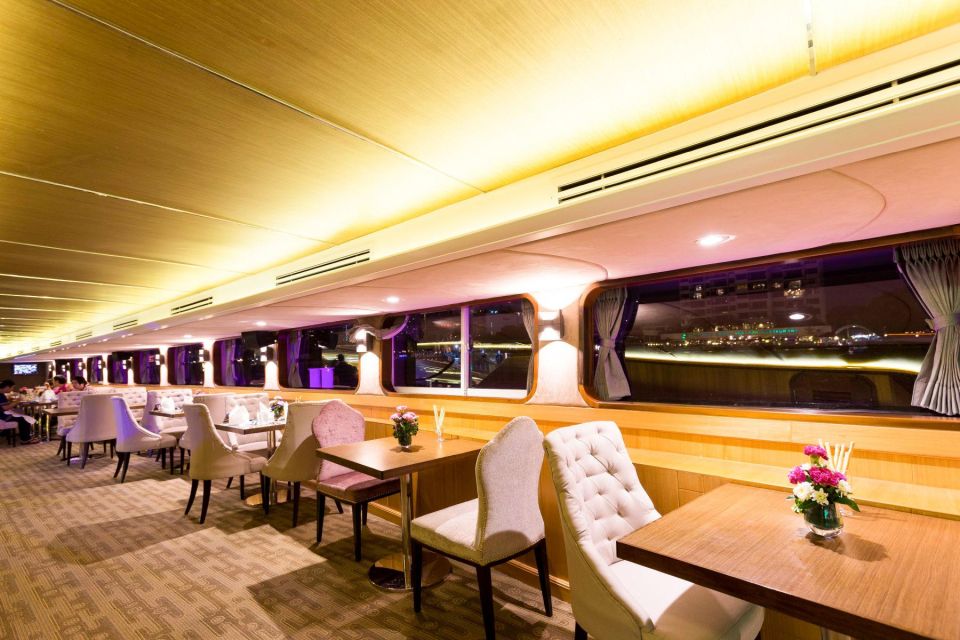 Bangkok: Chao Phraya River Luxury Dinner Cruise and Transfer - Common questions
