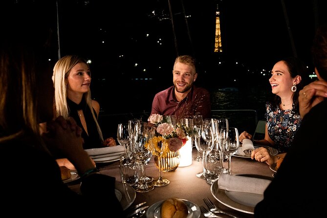 Bateaux Parisiens Seine River Gourmet Dinner & Sightseeing Cruise - Common questions