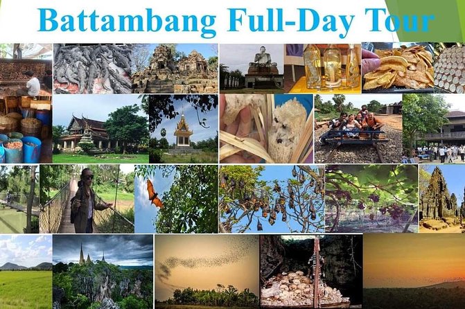 Battambang Bamboo Train, Killing Cave, Bat Cave & Sunset - Last Words