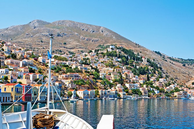 Boat Trip to Symi Island With Swimming Stop at St George Bay - Common questions