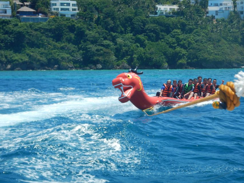 Boracay: Inflatable Banana or Dragon Boat Ride - Directions