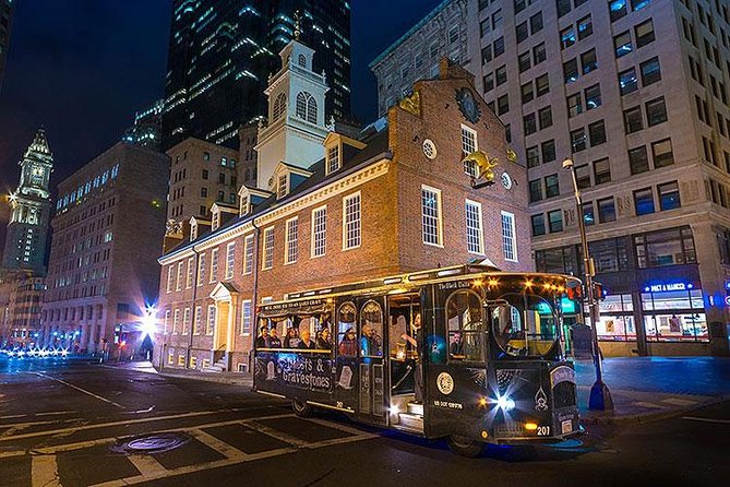 Boston Ghosts and Gravestones Trolley Tour - Ghost Stories and Historical Sites