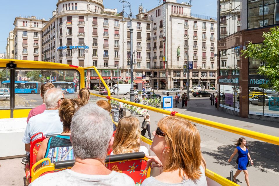 Budapest: City Sightseeing Hop-On Hop-Off Bus Tour & Extras - Stops and Sights in Budapest